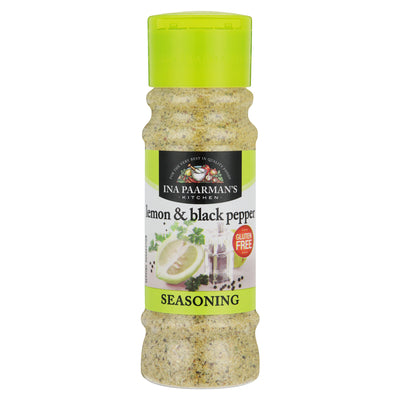 Ina Paarman's Lemon & Black Pepper Seasoning Size: 200ml
