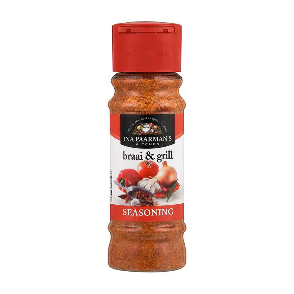 Ina Paarman's Braai & Grill Seasoning Size: 200ml
