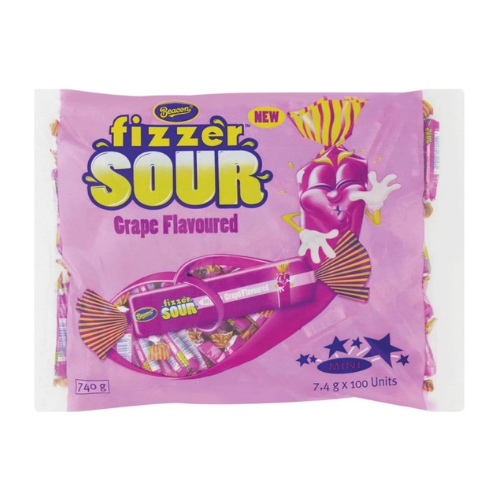 Beacon Mini Fizzers Sour Grape Size: 740g 100 Units