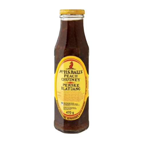 Mrs H.S Balls Peach Chutney Size: 470g