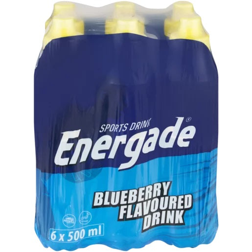 Energade Blueberry 6x500ml Pack