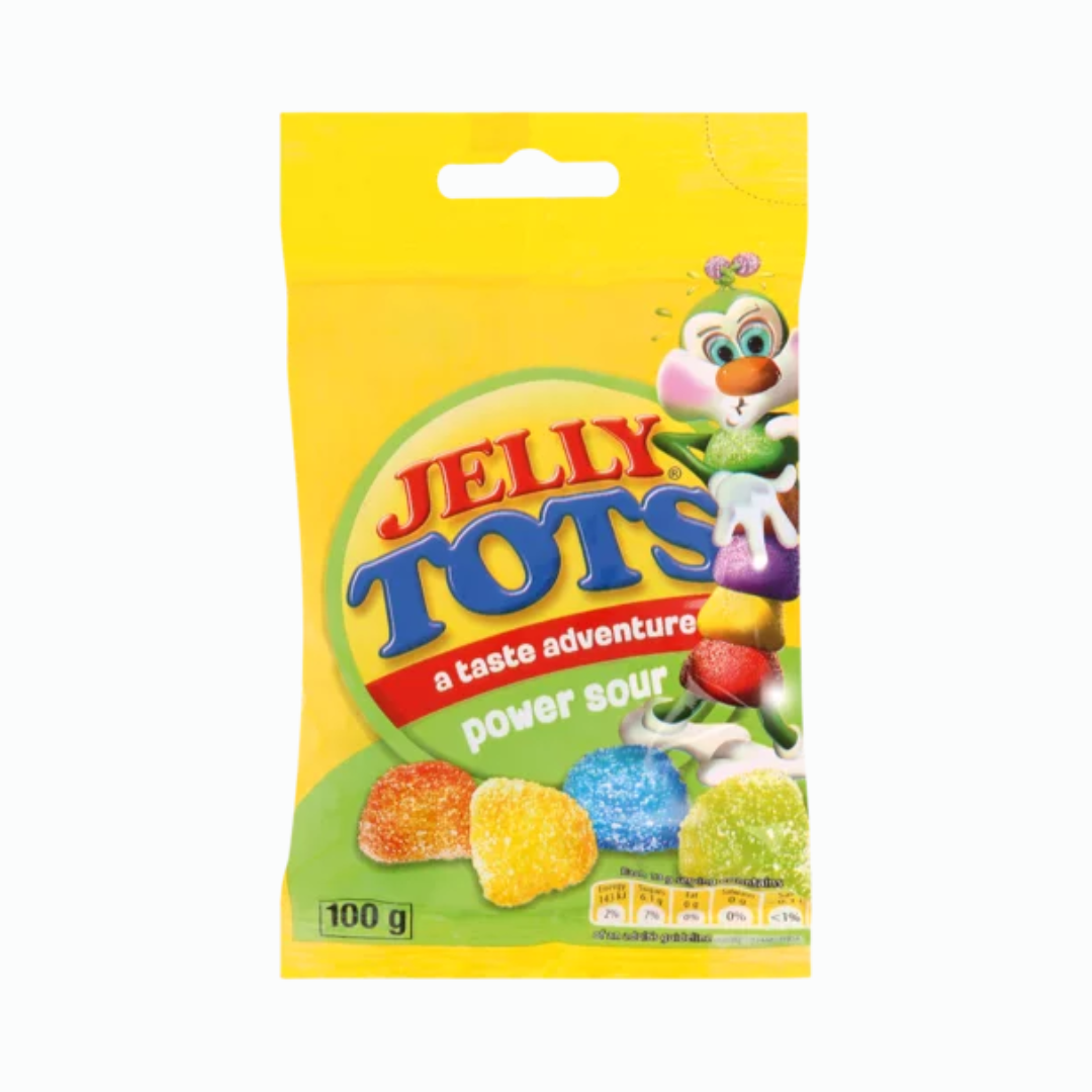 Beacon Jelly Tots Power Sour Size: 100g