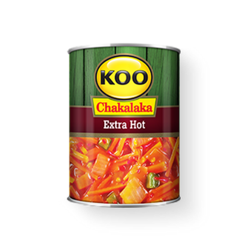 Koo Chakalaka Extra Hot Size: 410g