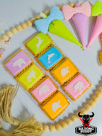 African Iced Zoo Cookies 4's