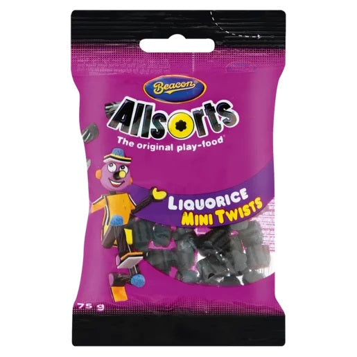 Beacon Liquorice Twists Size: 75g
