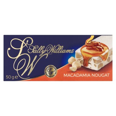 Sally Williams Macadamia Nougat Size:  50g