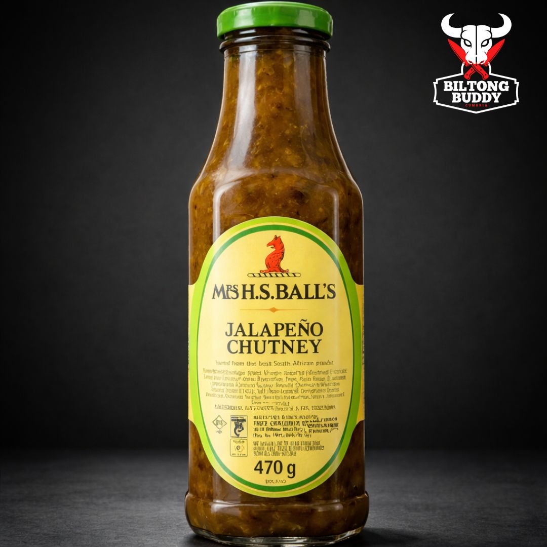 Mrs H.S Balls Jalapeno Chutney 470g