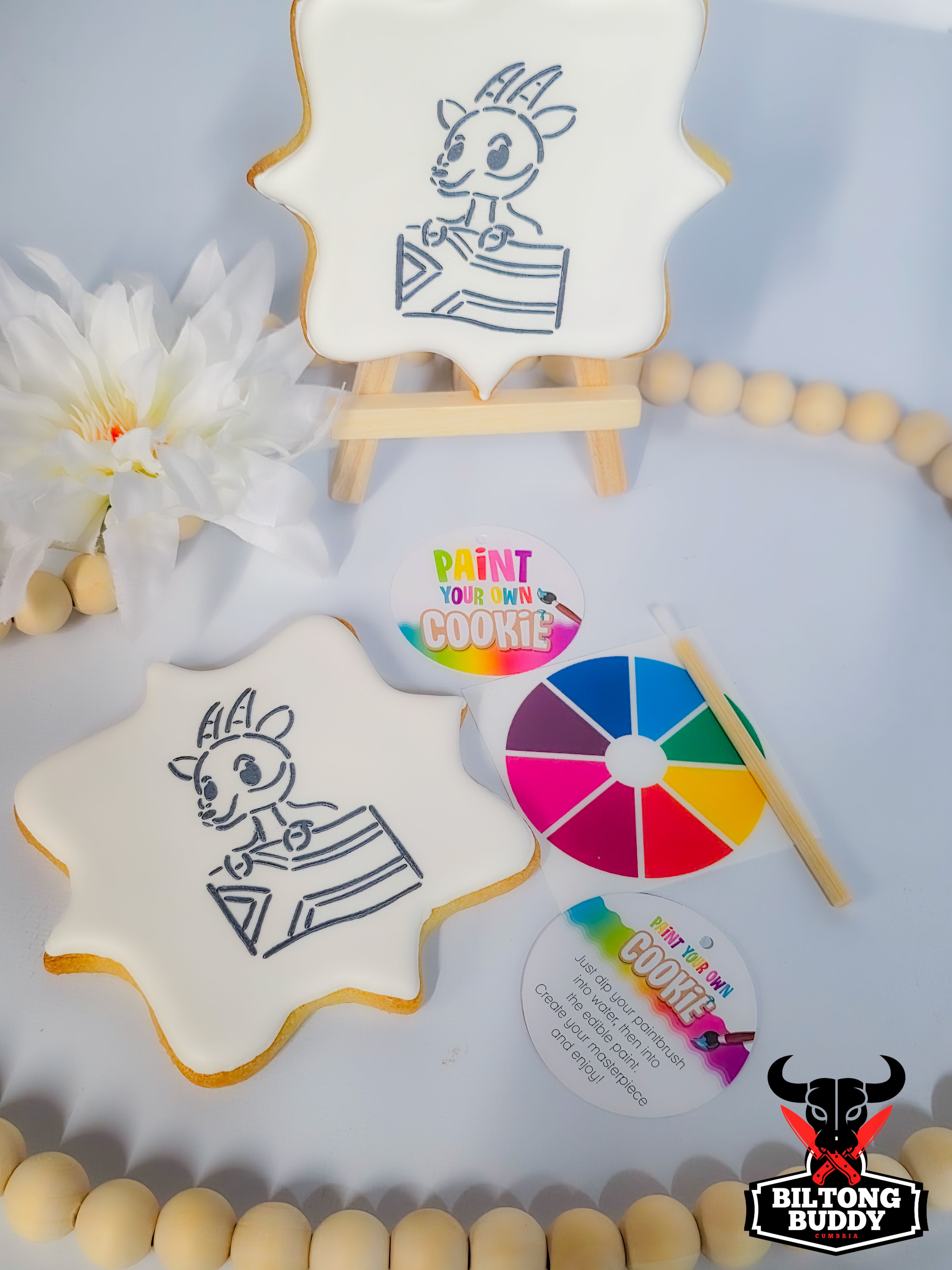 Bokkie Flag Pride- Paint Your Own Sugar Cookie