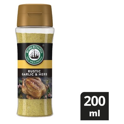 Robertsons Masterblends Rustic Garlic & Herb Spice Blend Size: 200ml