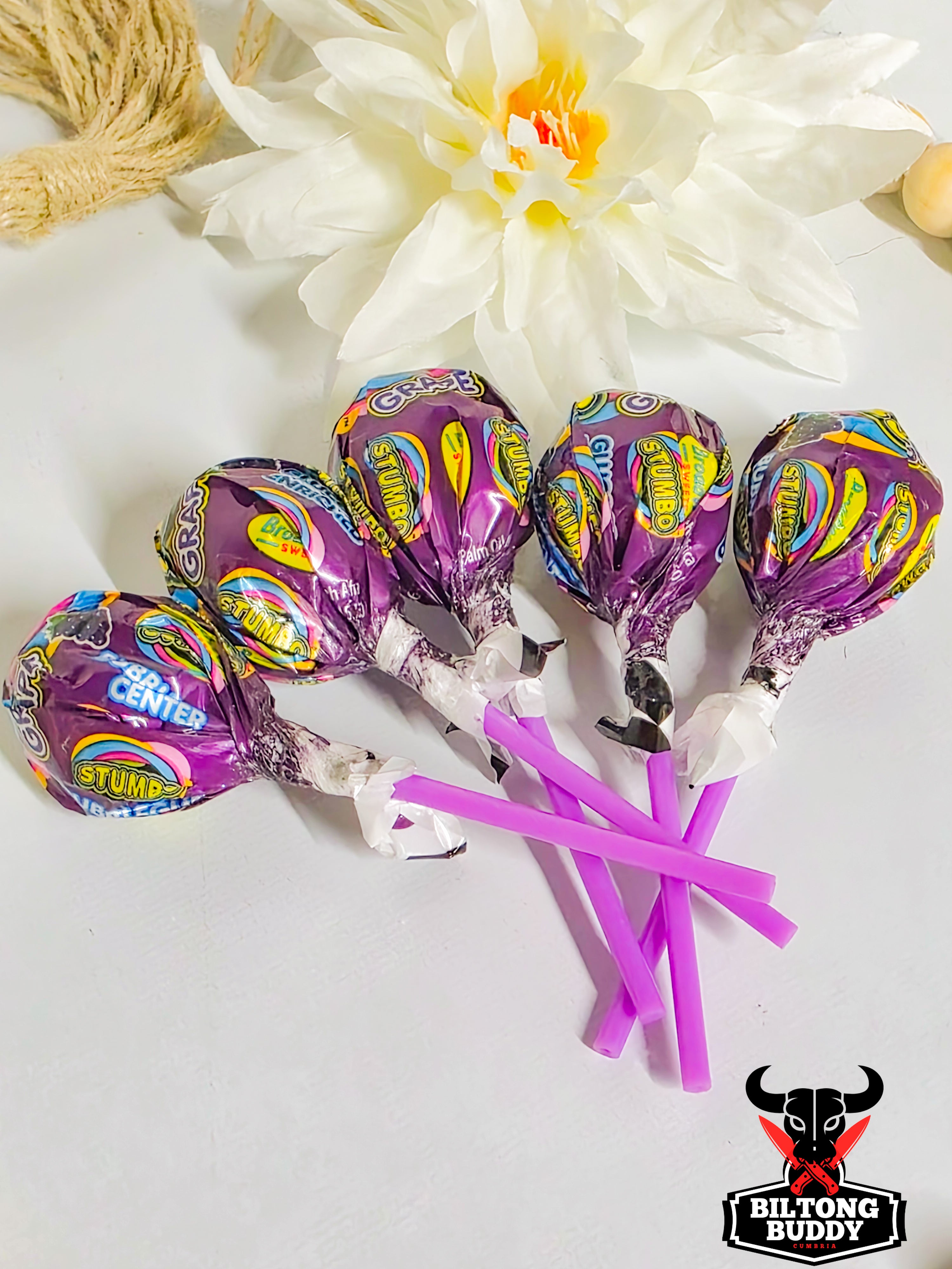 Stumbo Pops Grape 5 for £2