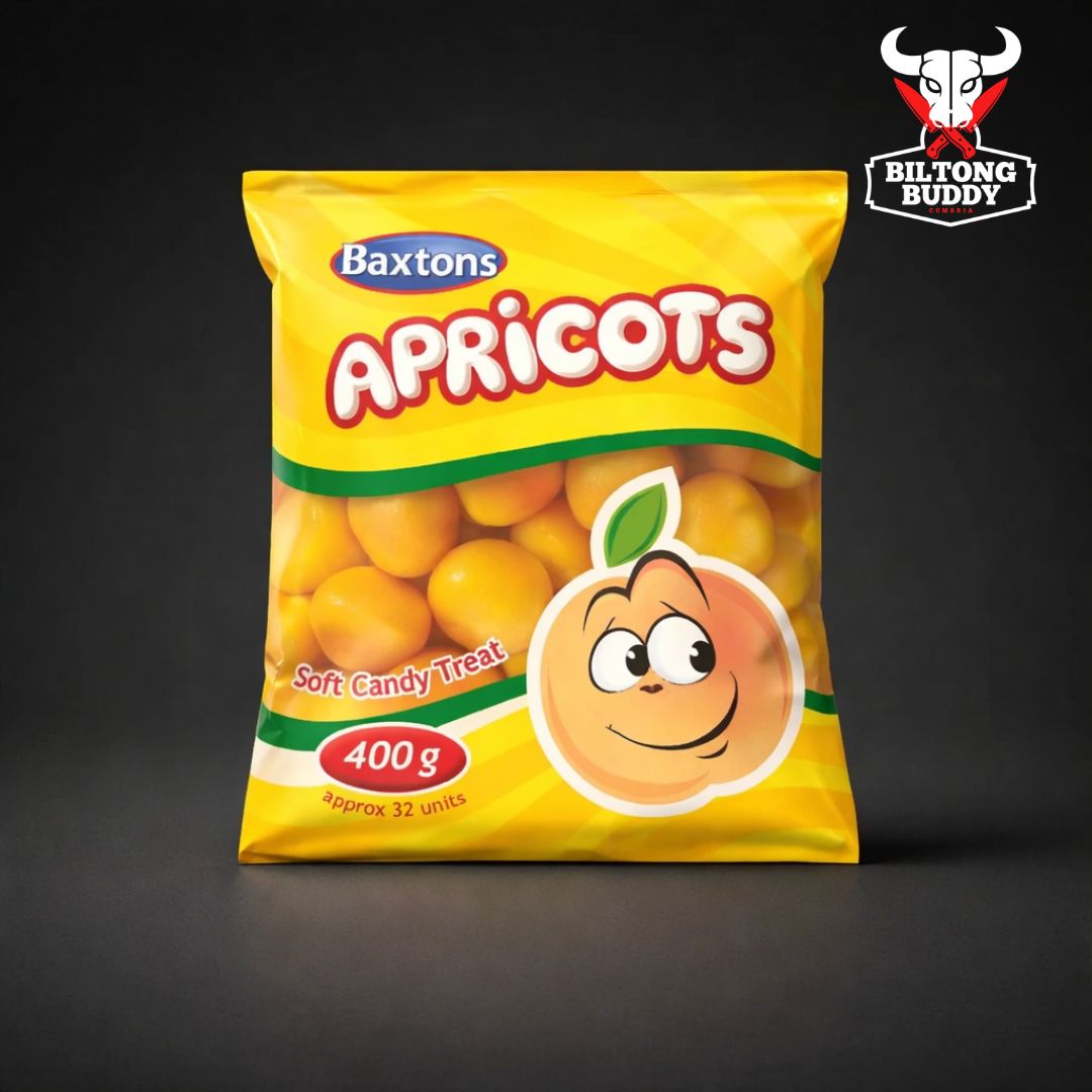 Baxtons Mallow Apricots 400g Aprox 32 Units