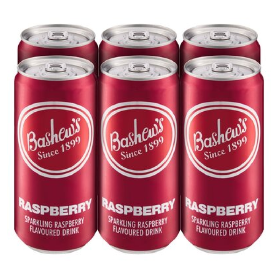 Bashews Raspberry 6x300ml Pack