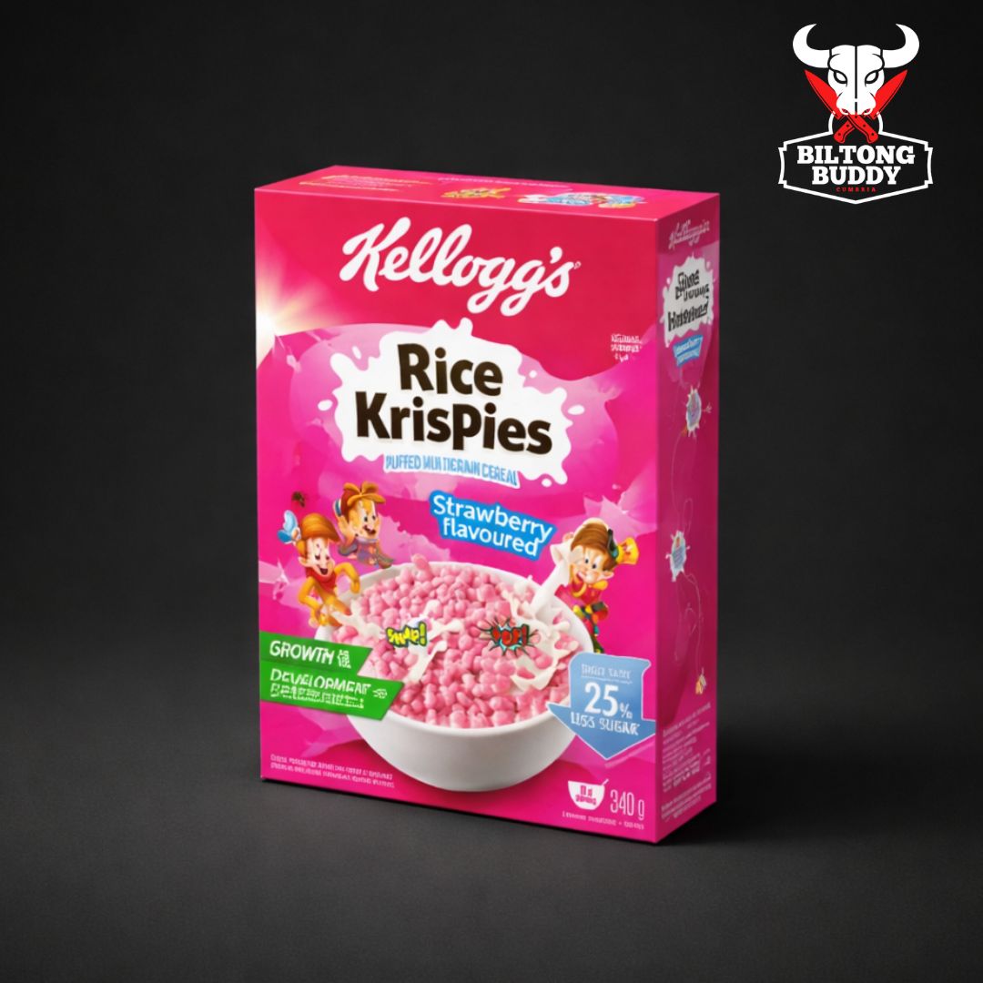 Kellogs Strawberry Pops Rice Krispies 340g