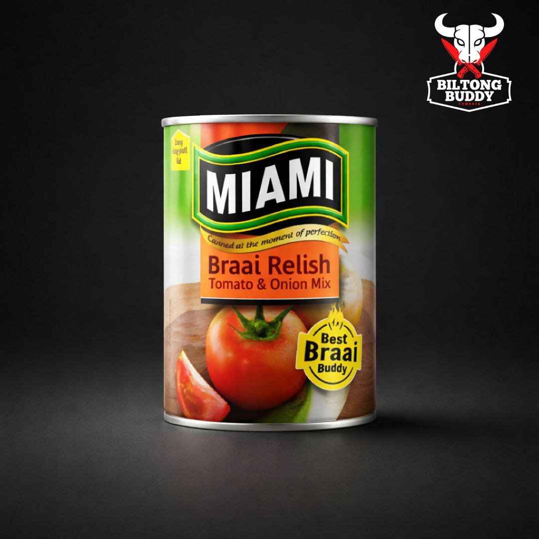 Miami Braai Relish Tomato & Onion Mix 410g