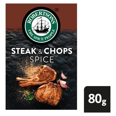 Robertsons Steak & Chops Spice Refill Size: 80g Box