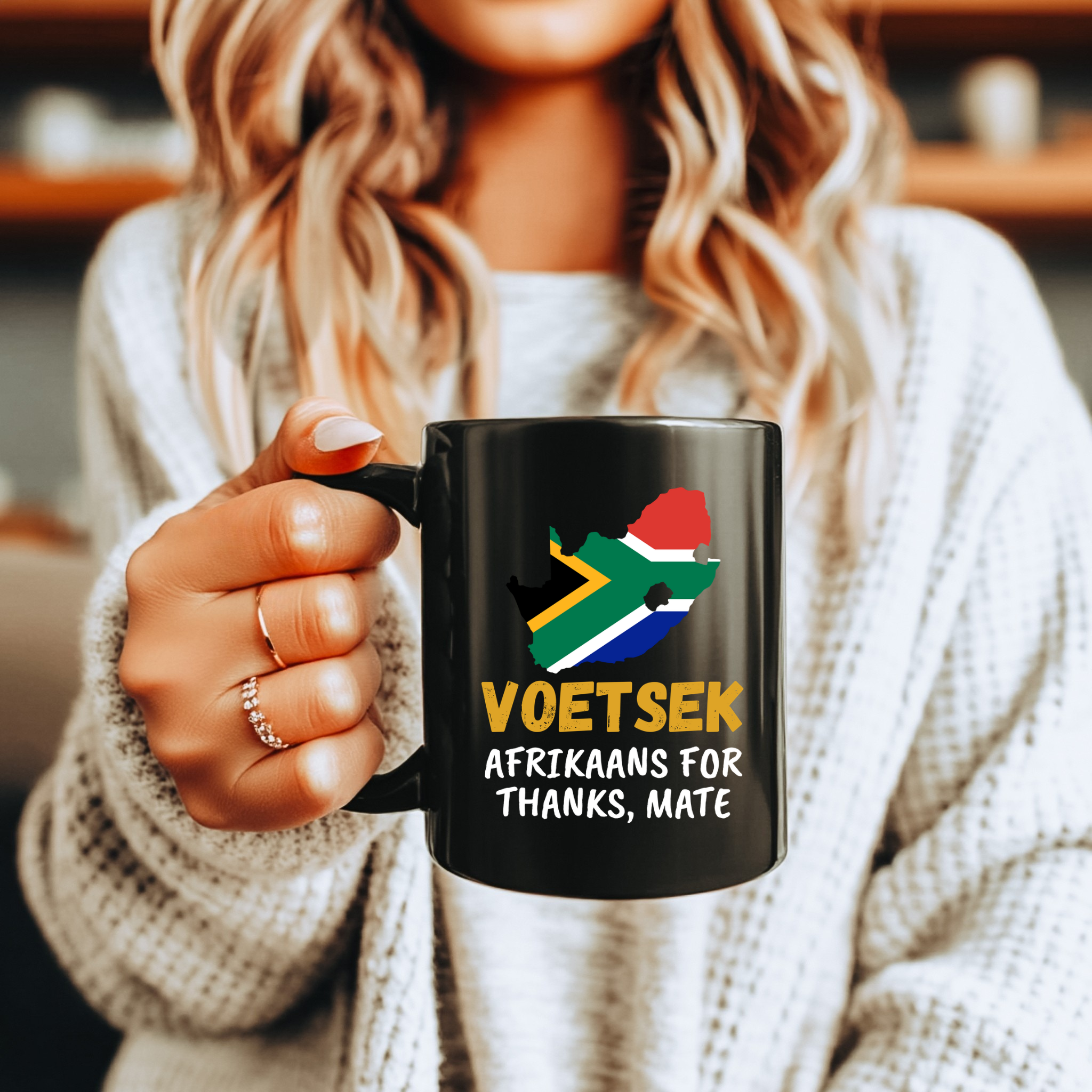 Voetsek Black 11oz Mug