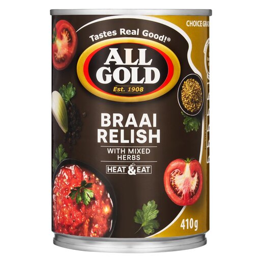 All Gold Braai Relish Size: 410g