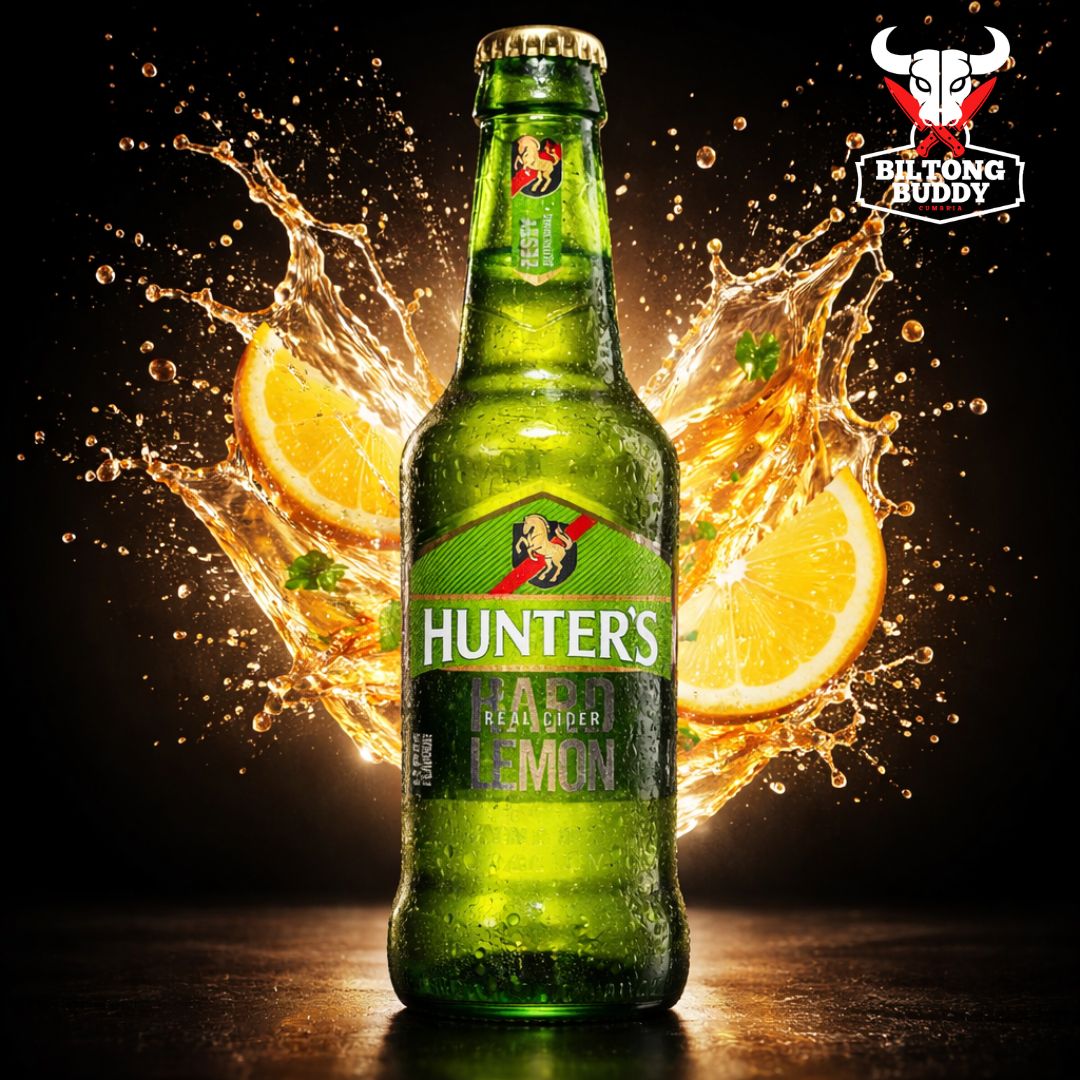 Hunters Hard Lemon 330ml Bottle
