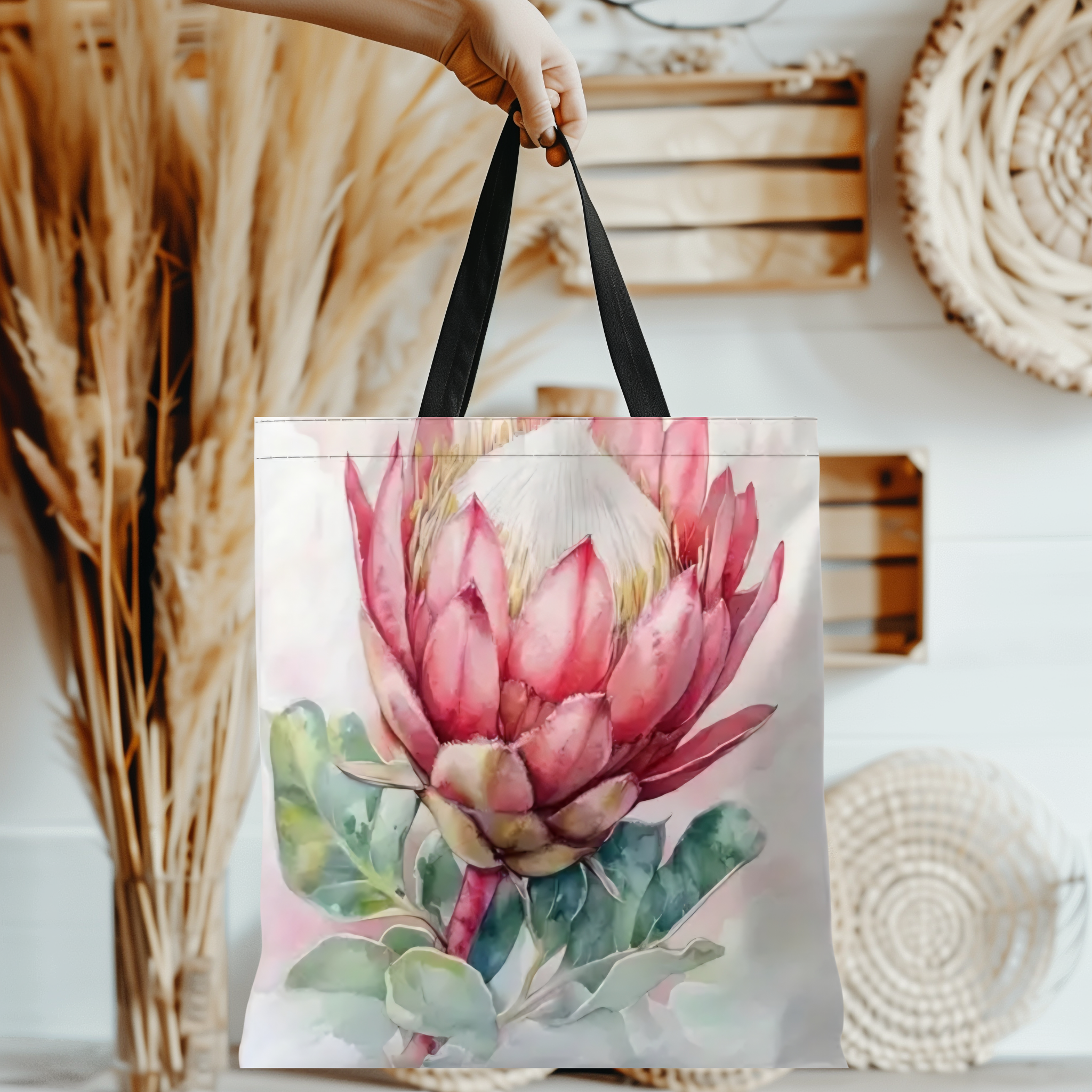 Protea Tote Bag