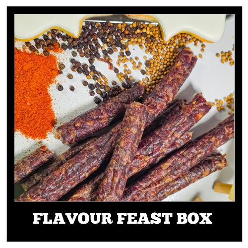 🌟 Flavour Feast Box Drywors – 3 x 500g Bags