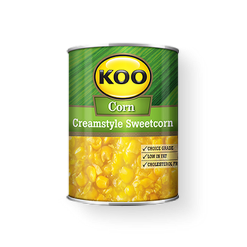 Koo Creamstyle Sweetcorn Size: 410g