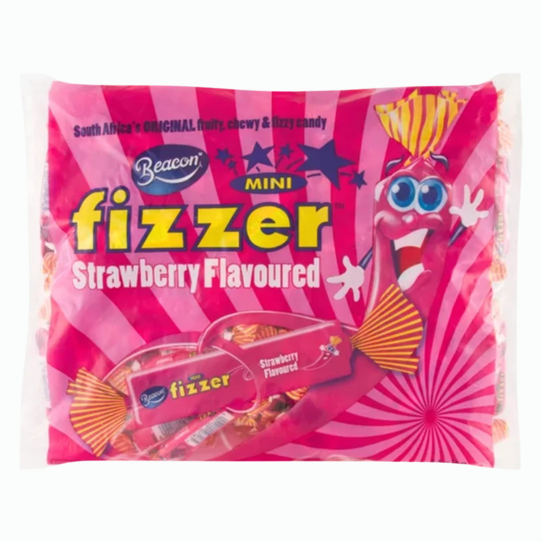 Beacon Mini Fizzers Strawberry Size: 740g 100 Units