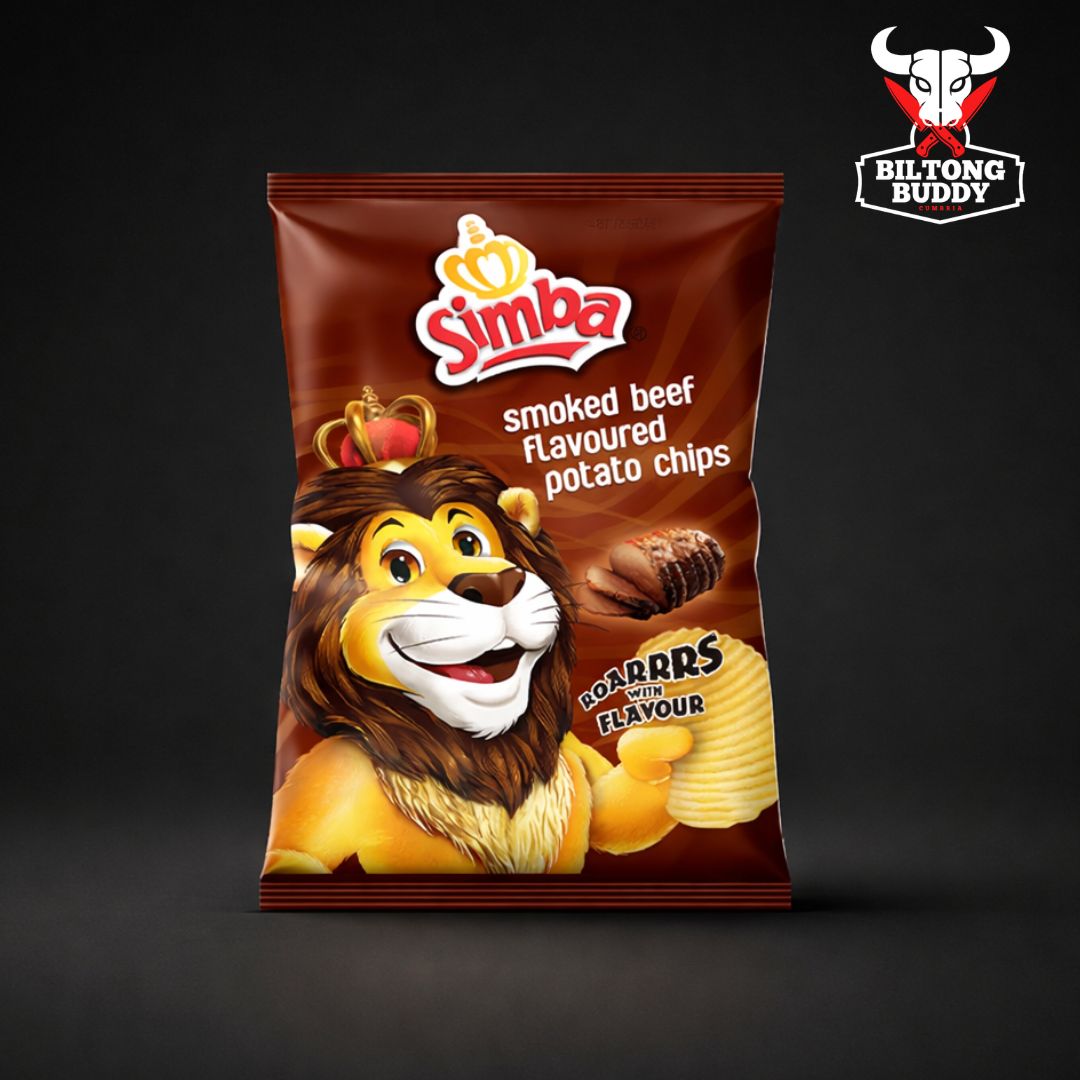 Simba Smoked Beef Flavoured Potato Chips 125g