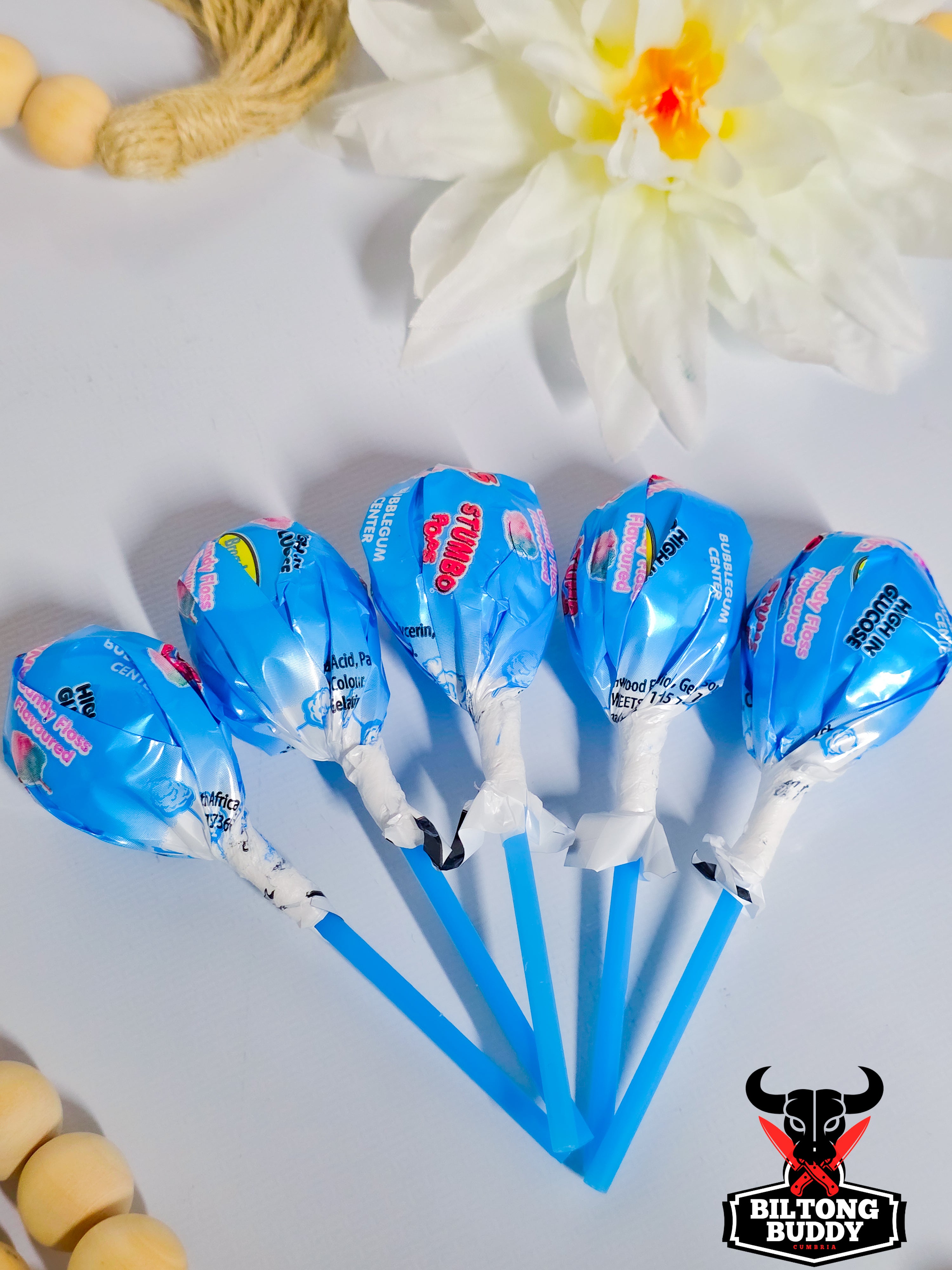 Stumbo Pops Candy Floss 5 For £2