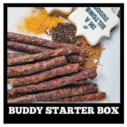 🥩 Buddy Starter Box Drywors  – 3 x 150g Bags