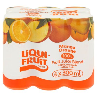 Liqui Fruit Mango Orange 6x300ml Pack