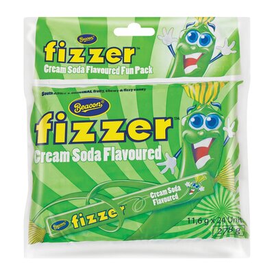 Beacon Fizzers Creme Soda 24 Pack Size: 278g