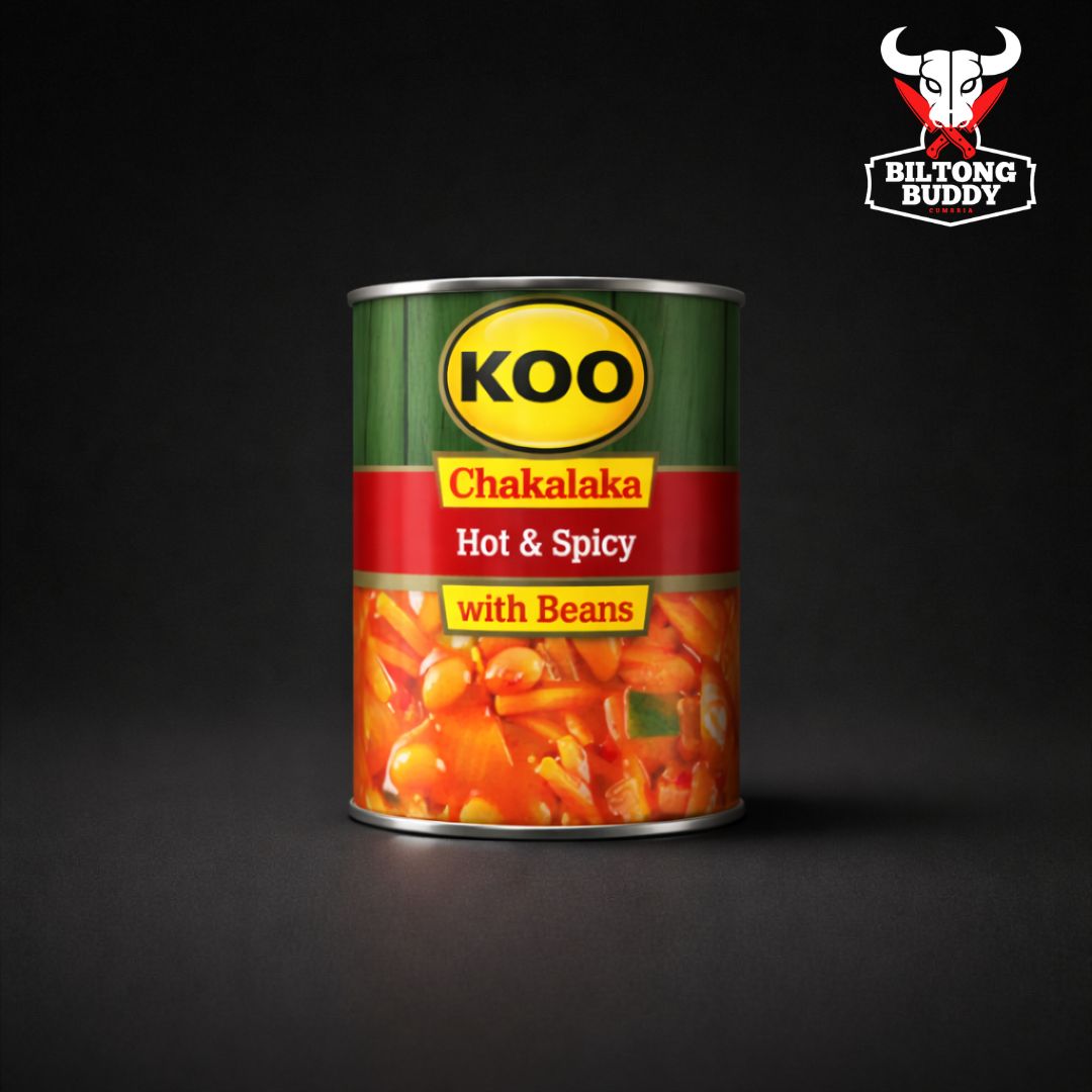 Koo Chakalaka Hot And Spicy with Beans 410g