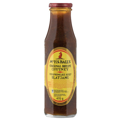 Mrs H.S Balls Mild Original Chutney Size: 470g