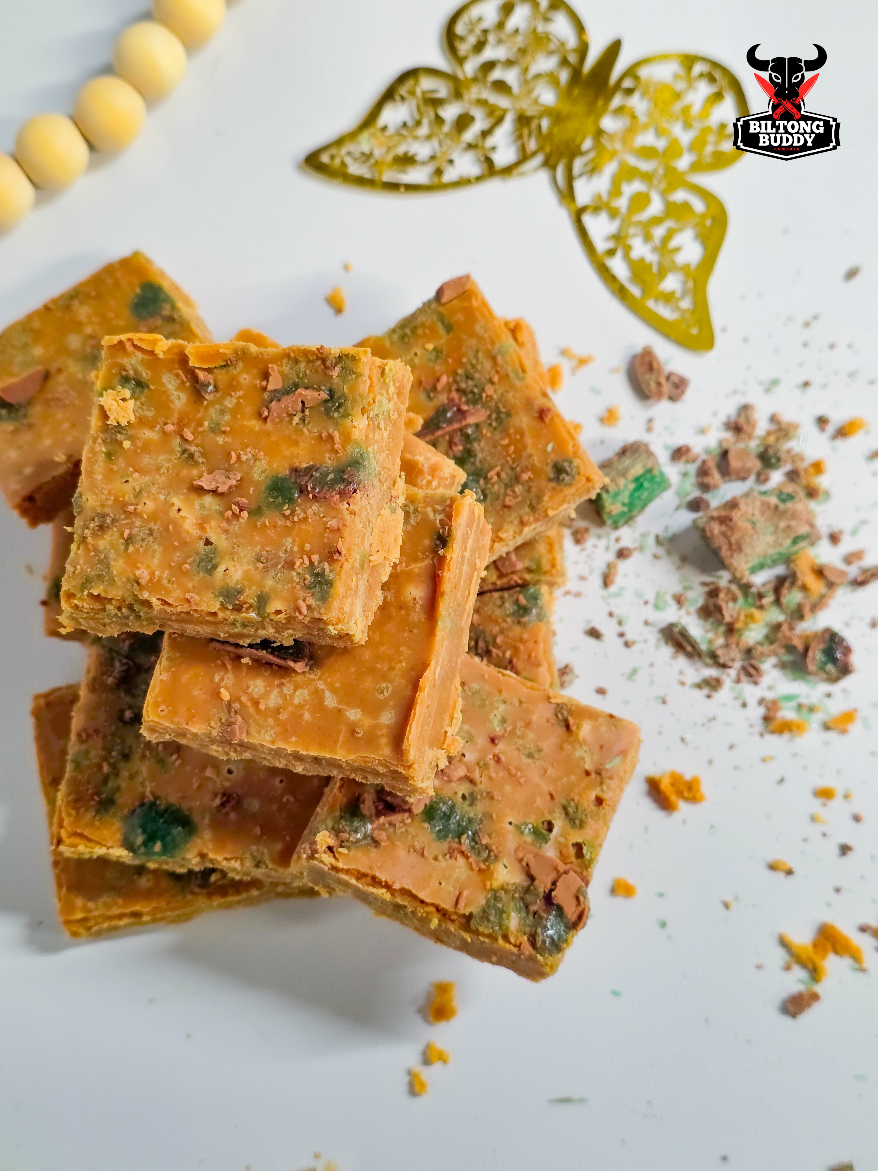 Peppermint Crisp Fudge