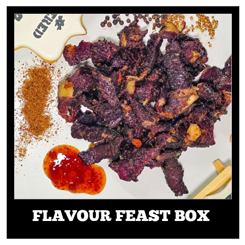 🌟 Flavour Feast Box Biltong – 3 x 500g Bags