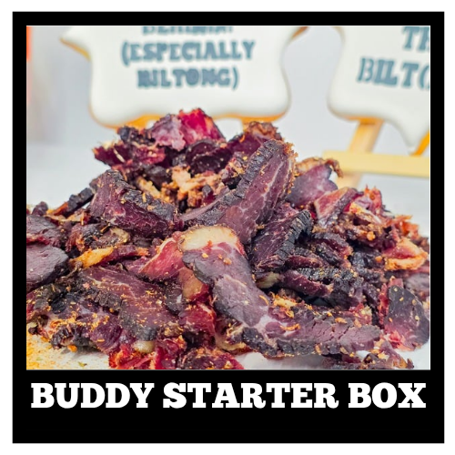 🥩 Buddy Starter Box Biltong  – 3 x 150g Bags