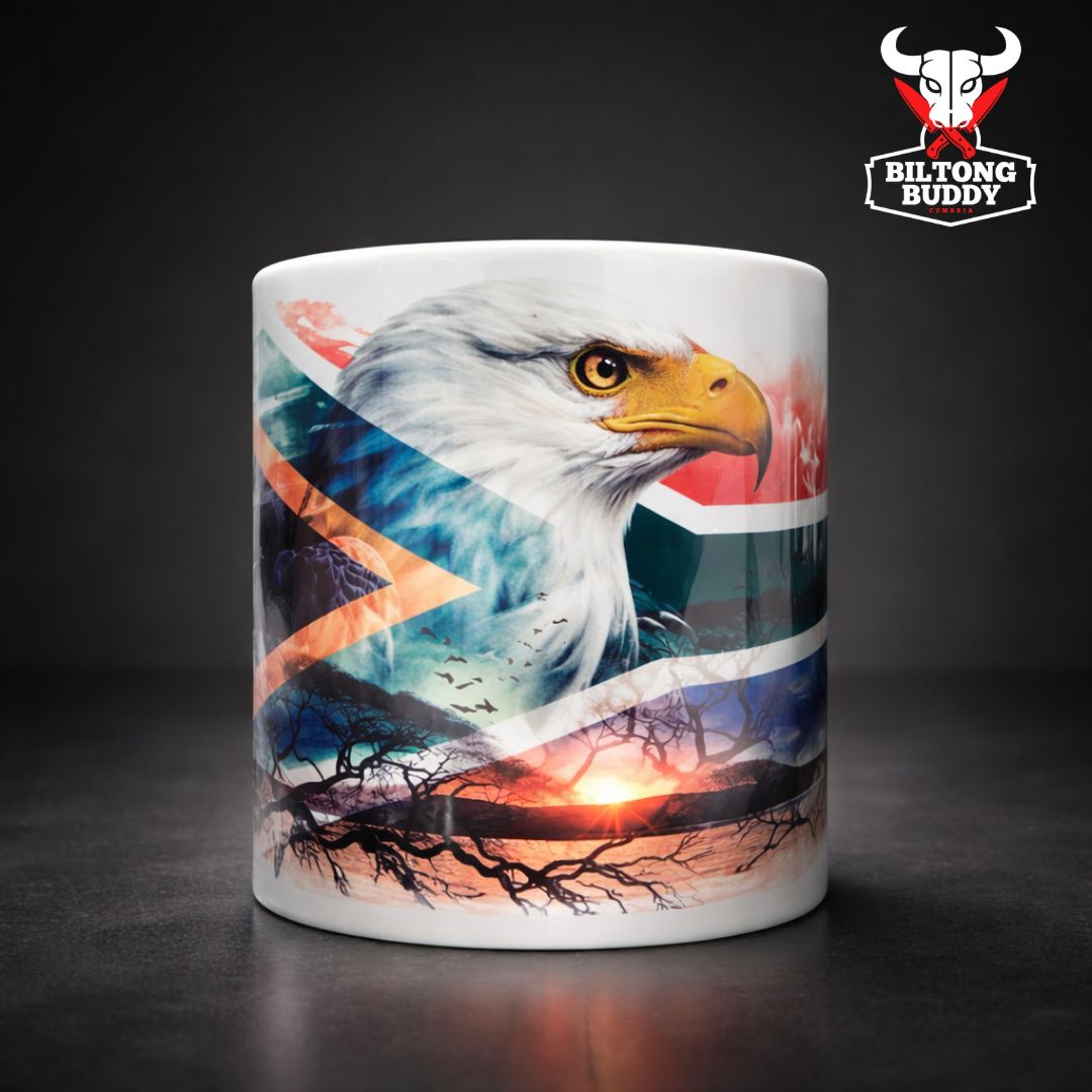South African Eagle 11oz Coffee Mug