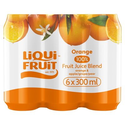 Liqui Fruit Orange 6x300ml Pack
