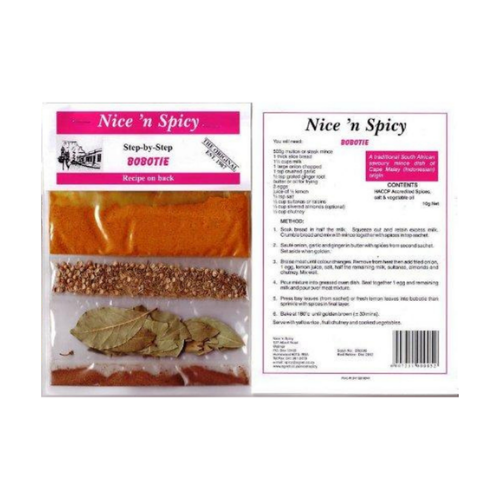 Nice 'n Spicy Bobotie Sachet 10g