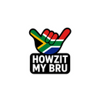 Howzit My Bru Car Sticker
