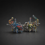 Beaded Elephant 3D Keyring