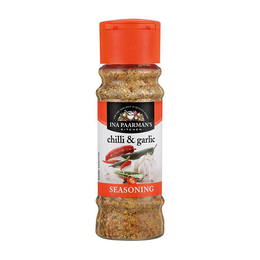 Ina Paarman's Chilli & Garlic Seasoning Size: 200ml