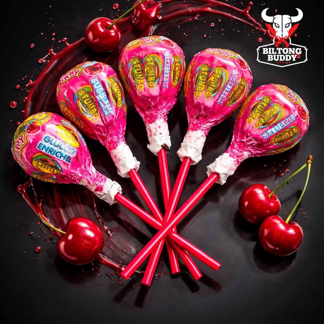 Stumbo Pops Cherry 5 For £2
