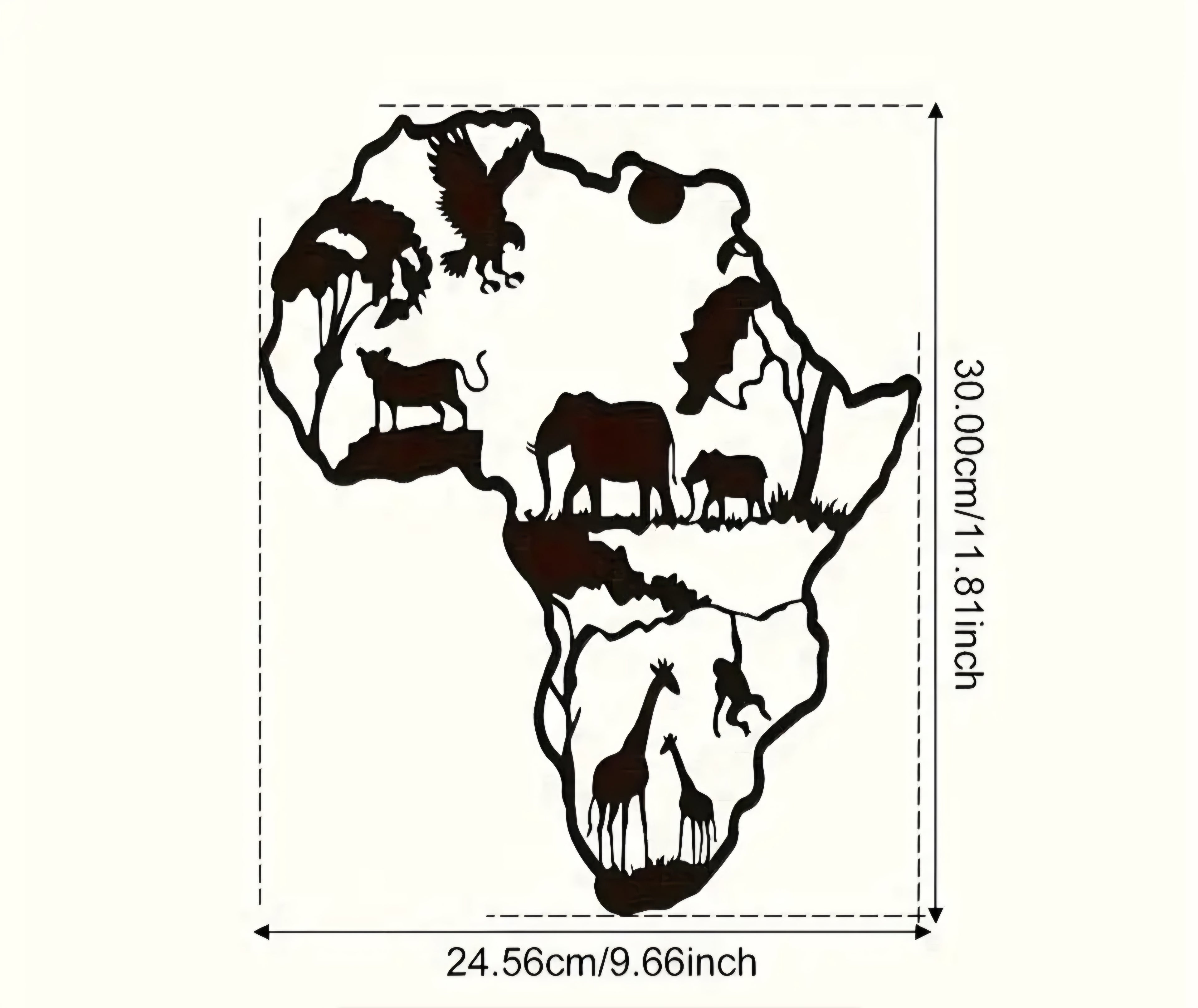 Africa Animal Map