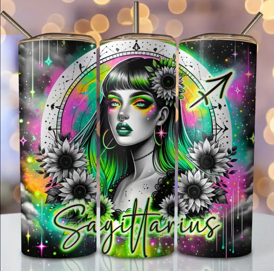 20oz Stainless Steel Flask Sagittarius