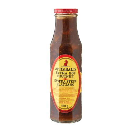 Mrs H.S Balls Extra Hot Chutney Size: 470g