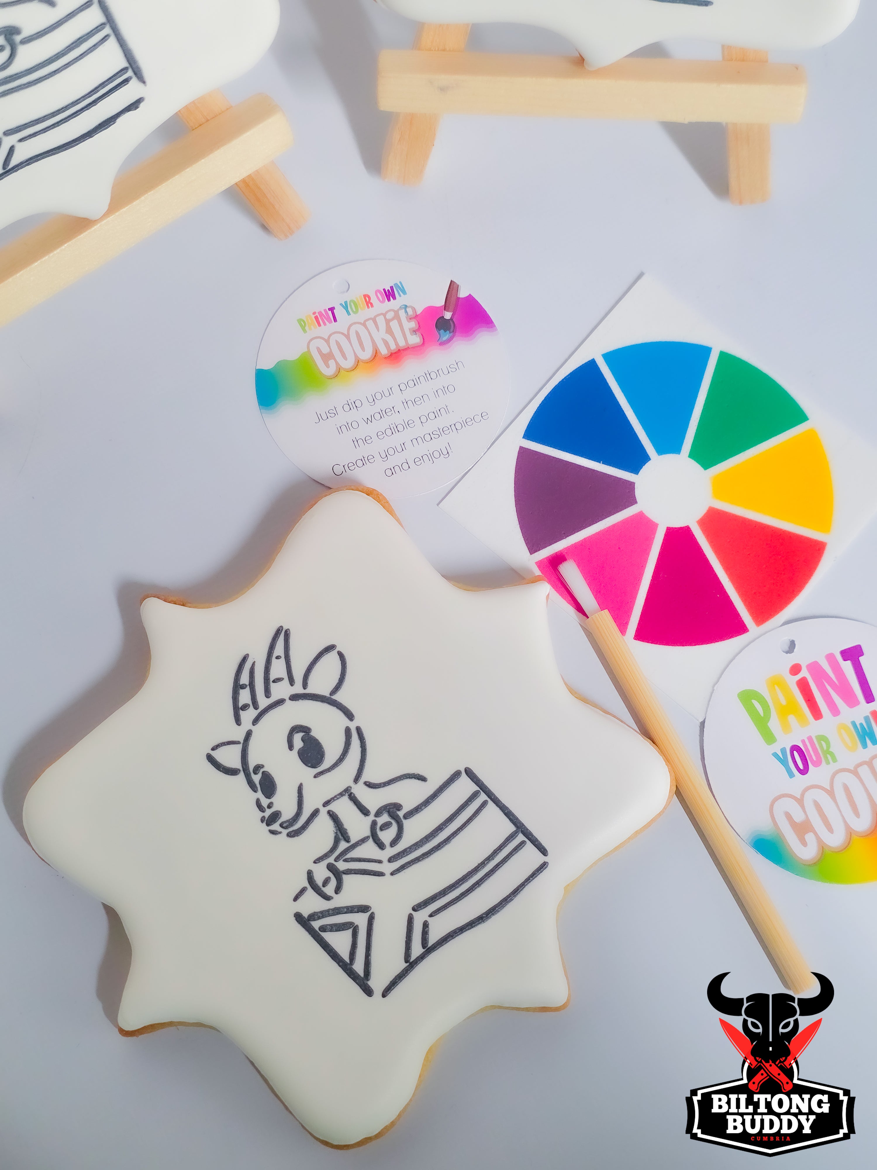 Bokkie Flag Pride- Paint Your Own Sugar Cookie
