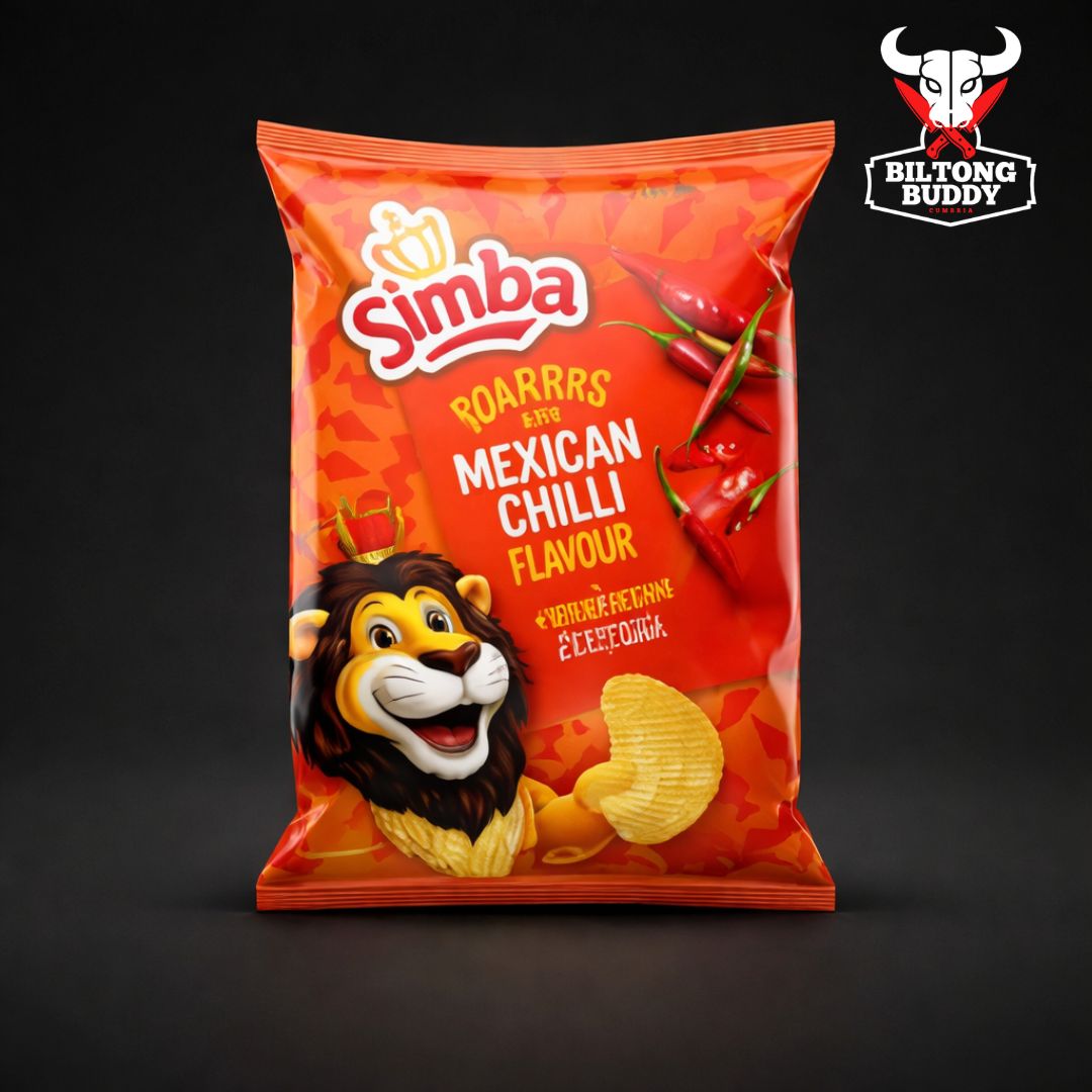 Simba Mexican Chilli Flavoured Potato Chips 120g