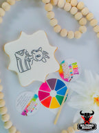 Bokkie Flag Pride- Paint Your Own Sugar Cookie