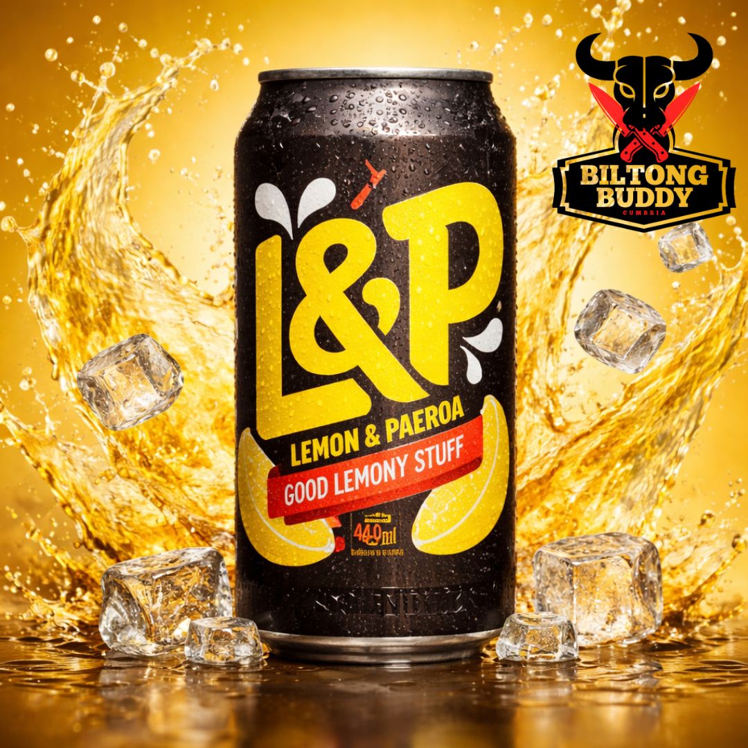 L&P Lemon & Paeroa 440ml Can